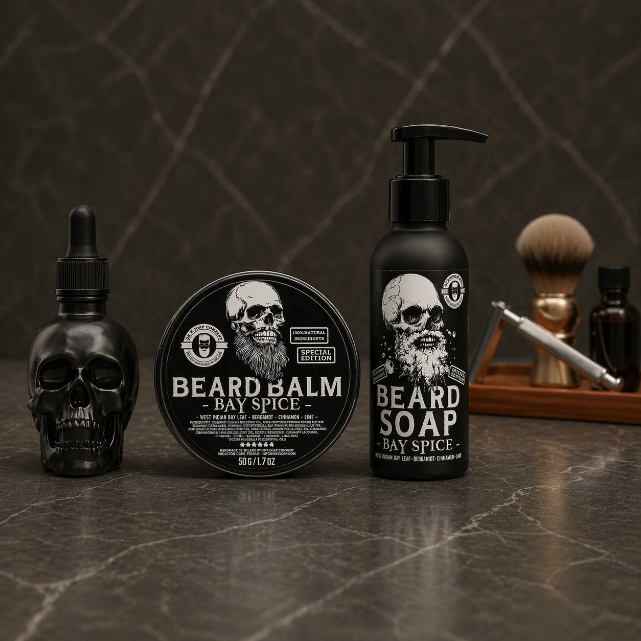 Skjeggolje Naturlig 30ml – Dr.K Soap Company Sitrus & Krydder