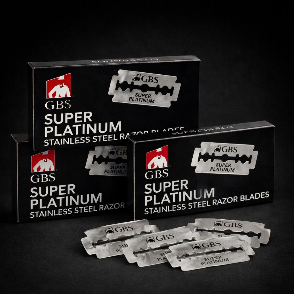 Double Edge Barberblader 3pk – Rustfritt Stål - 30 blader