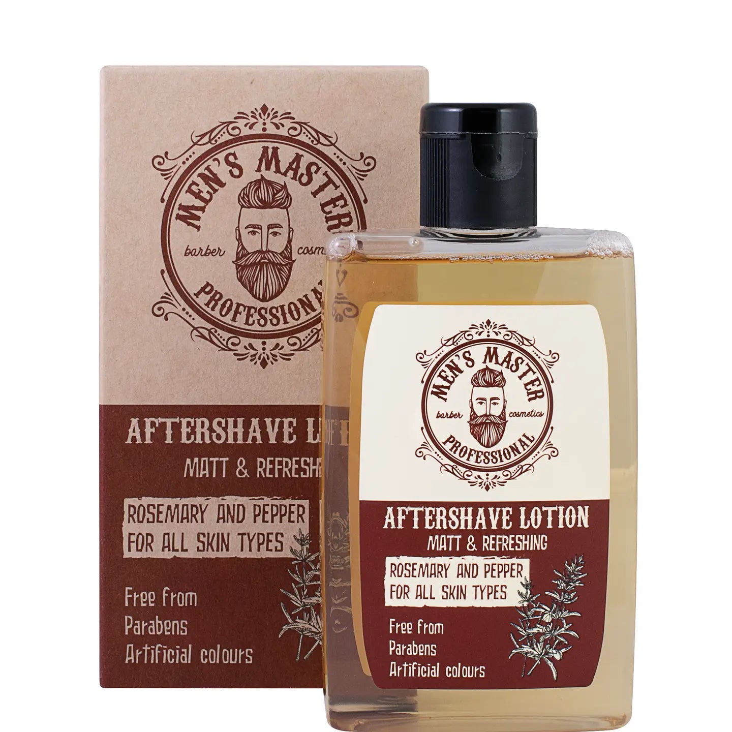 Aftershave Lotion – Beroligende & Oppstrammende – Men’s Master