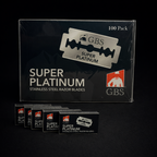 100pk - Double Edge Barberblader – Økonomipakke i Rustfritt Stål