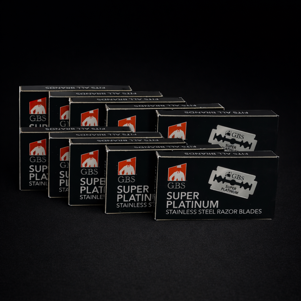 10pk - Double Edge Barberblader– Rustfritt Stål
