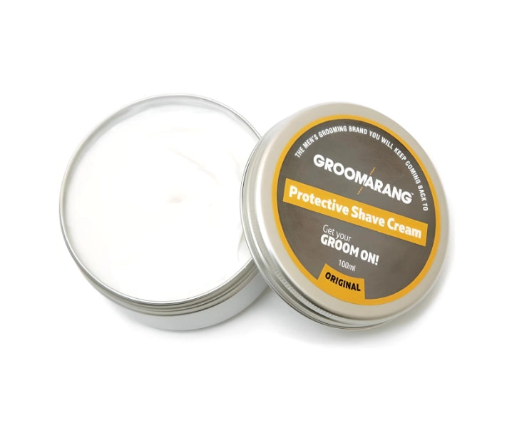 Groomarang Moisturising & Protective Shave Cream – Barberkrem 100 ml