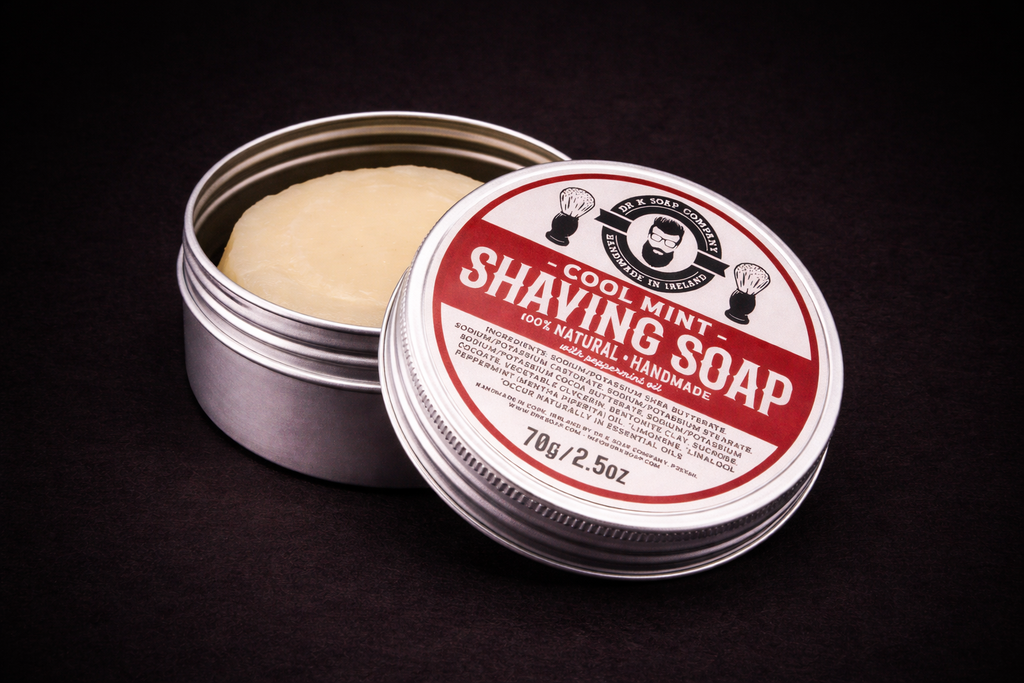 Naturlig Såpe til Barberkost - cool mint