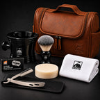 Barberingssett XL sort – Shavette - Med maksimal presisjon