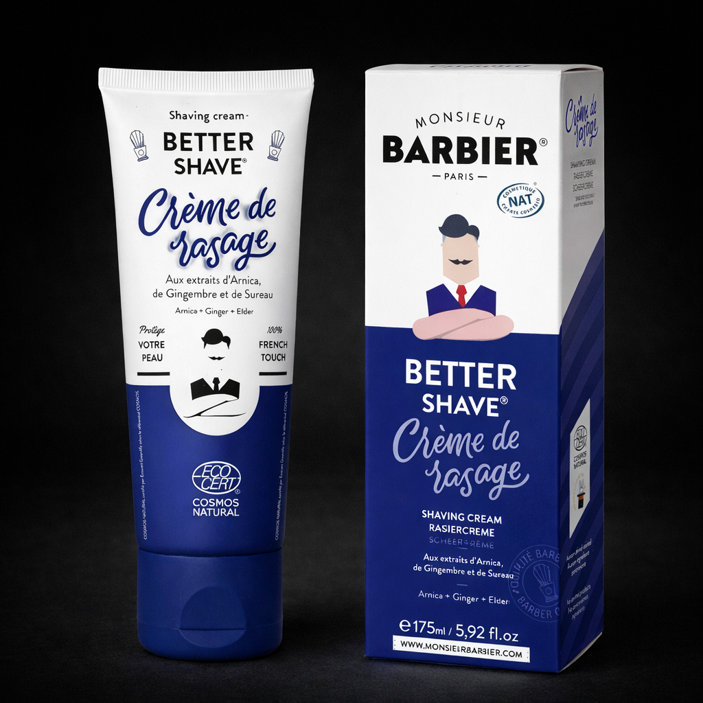 Monsieur Barbier BETTER SHAVE Barberkrem 175ml