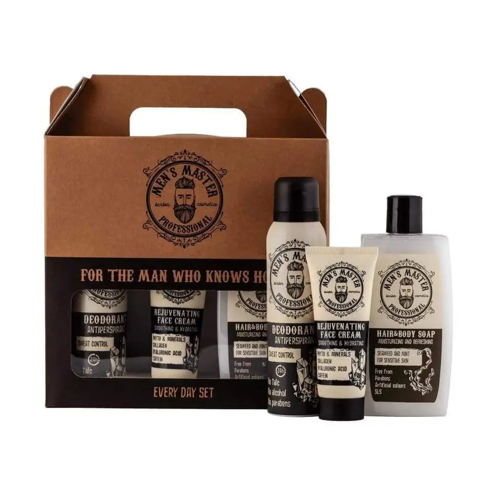 Gavesett for Menn – Daglig Pleie – Komplett Grooming Kit