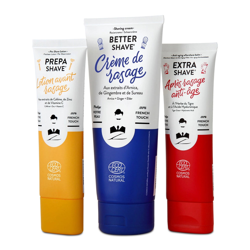 Barberingsritual 3-delers Gavesett 325ml – Monsieur Barbier