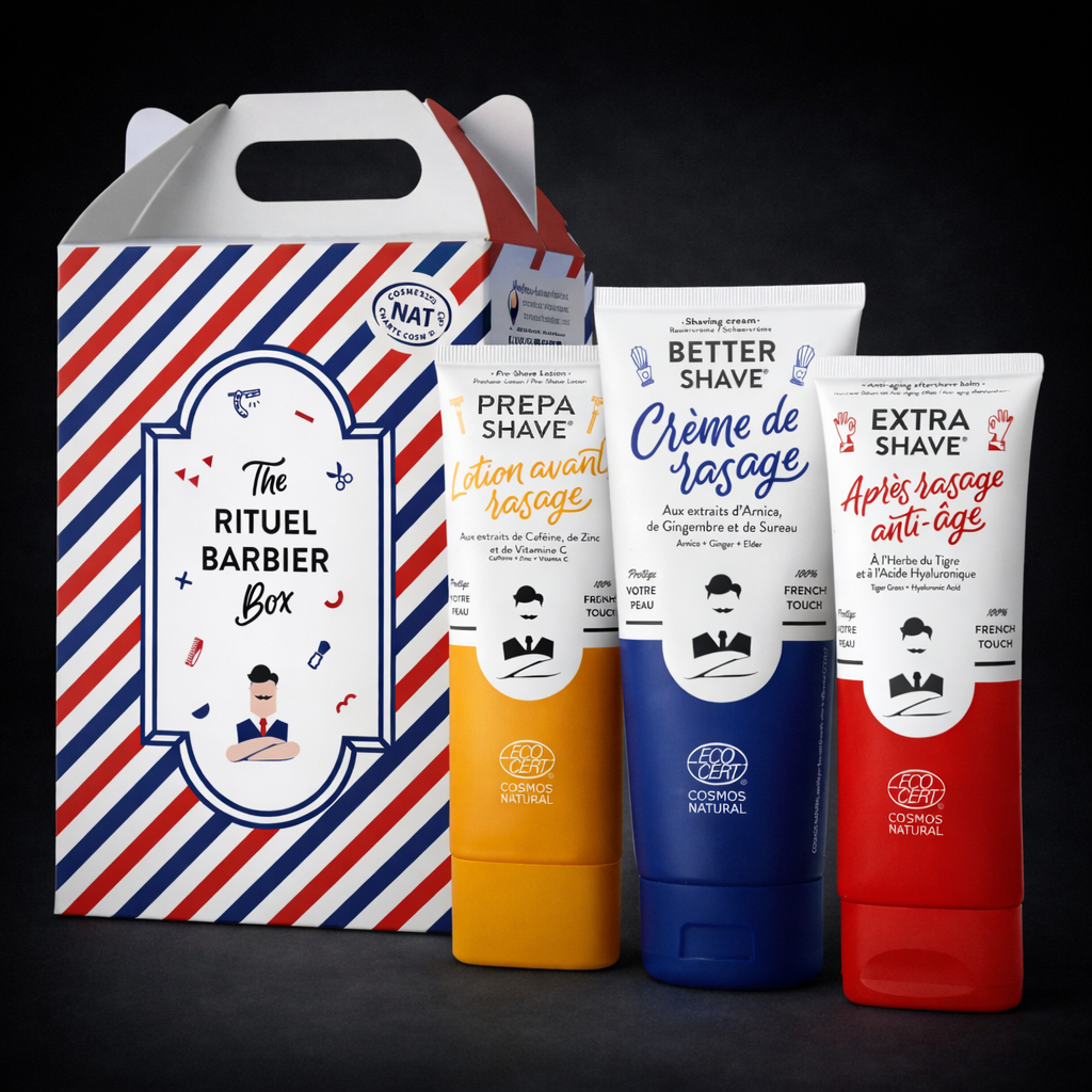 Barberingsritual 3-delers Gavesett 325ml – Monsieur Barbier