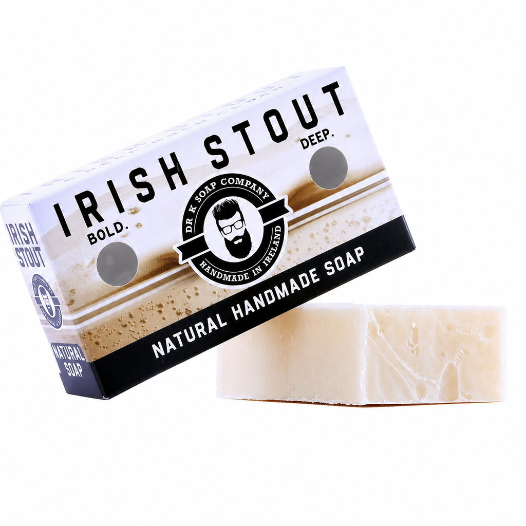 Håndlaget såpestykke – Irish Stout