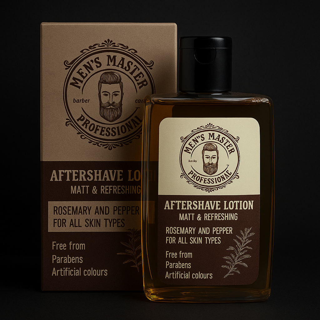 Aftershave Lotion – Beroligende & Oppstrammende – Men’s Master