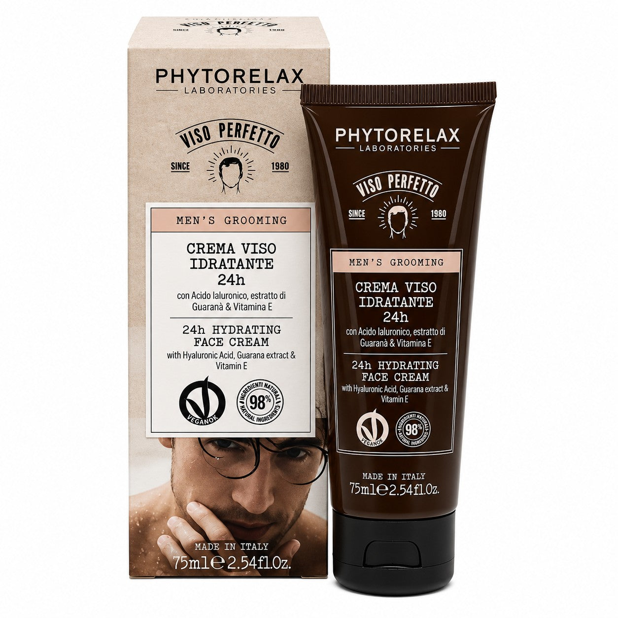 Ansiktskrem fuktighetsgivende 75 ml – Phytorelax Viso Perfetto