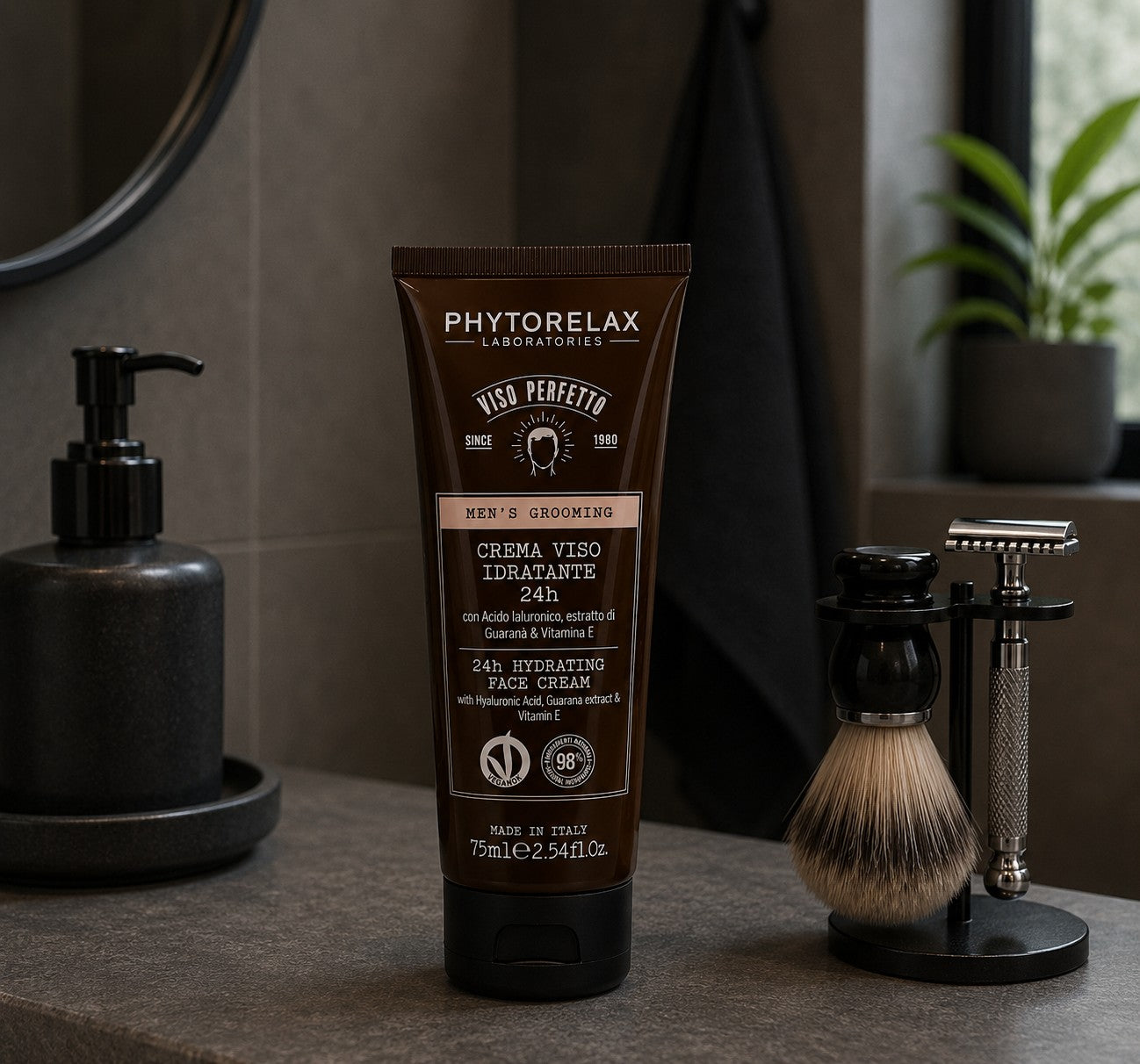 Ansiktskrem fuktighetsgivende 75 ml – Phytorelax Viso Perfetto