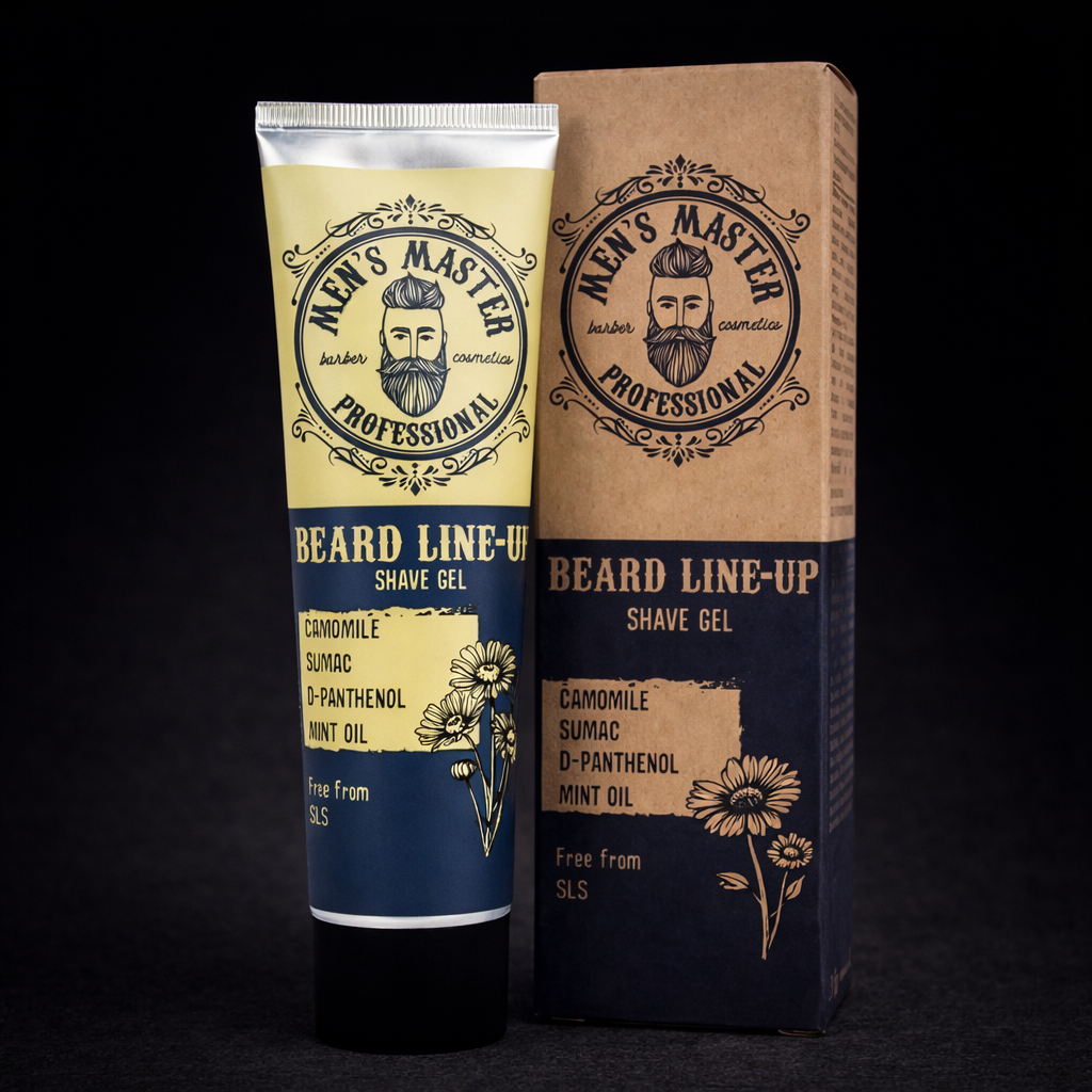 Barbergél for Menn – Barbering Uten Vann – Rask & Skånsom