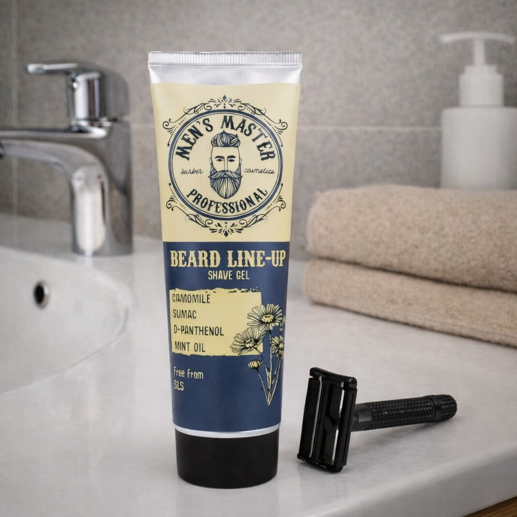 Men’s Master Transparent Shave Gel 100ml – Presis barbering uten skum