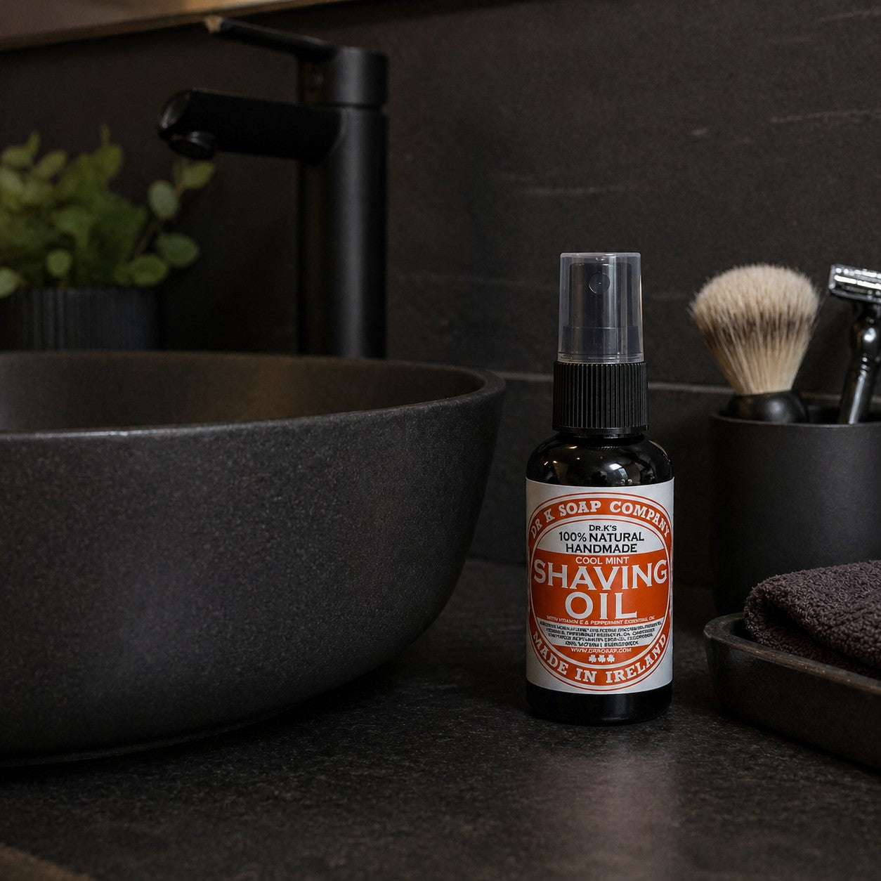 Barberolje – Cool Mint for tett og komfortabel barbering