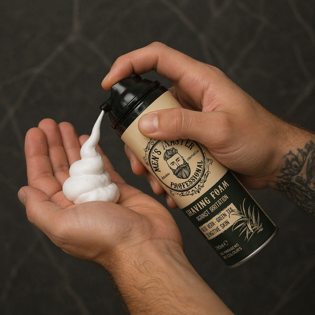 Barberingsskum – Tykt skum for en jevn og komfortabel barbering