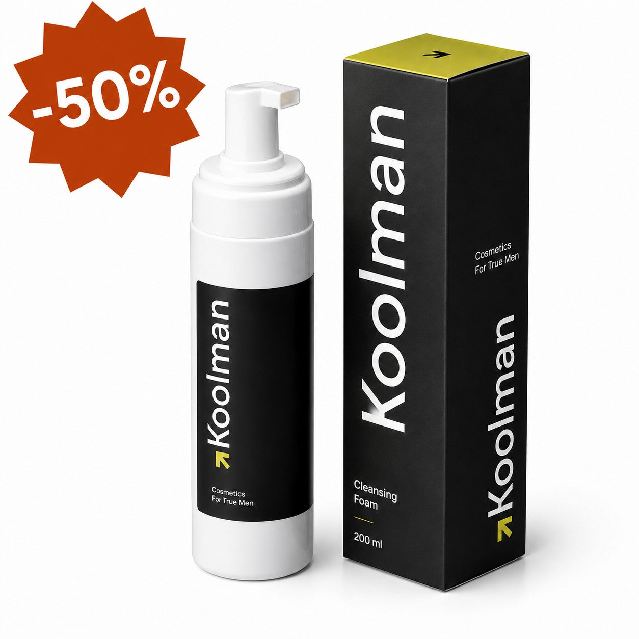 Ansiktsrens Cleansing Foam 150ml – KOOLMAN - UTGÅENDE PRODUKT