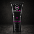 IntHim Comfort Gel 100 ml for menn på mørk bakgrunn – beroligende intim pleie etter barbering og hårfjerning