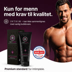 Intim hårfjerning + Comfort Gel – Komplett 2-stegs pleie – IntHim