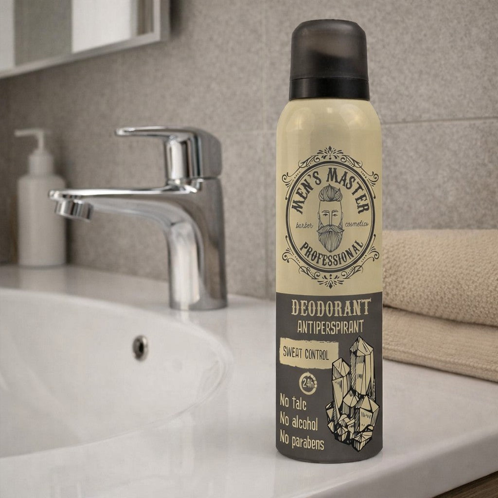 Men's Master Deodorantspray 100ml – 24-timers Beskyttelse