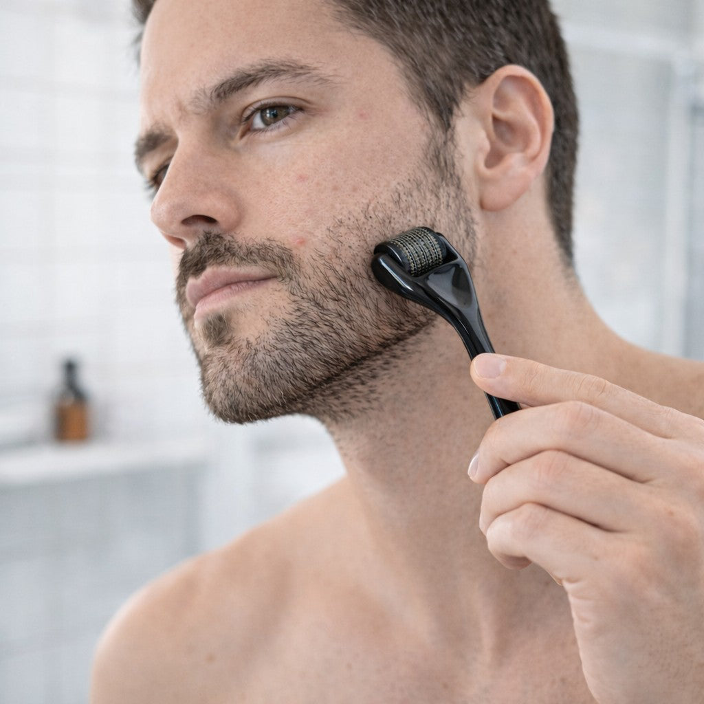 GBS Micro Needle Derma Roller 0,25 mm – For Ansikt & Skjegg