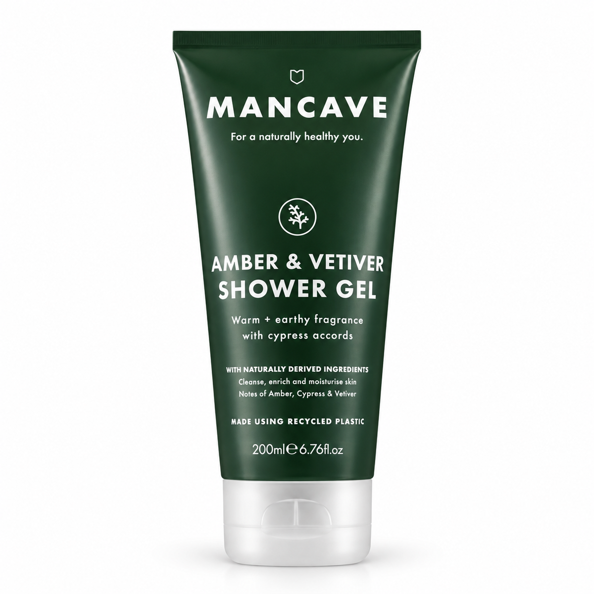 ManCave Amber & Vetiver Shower Gel 200 ml – dusjgel for menn med amber og vetiver