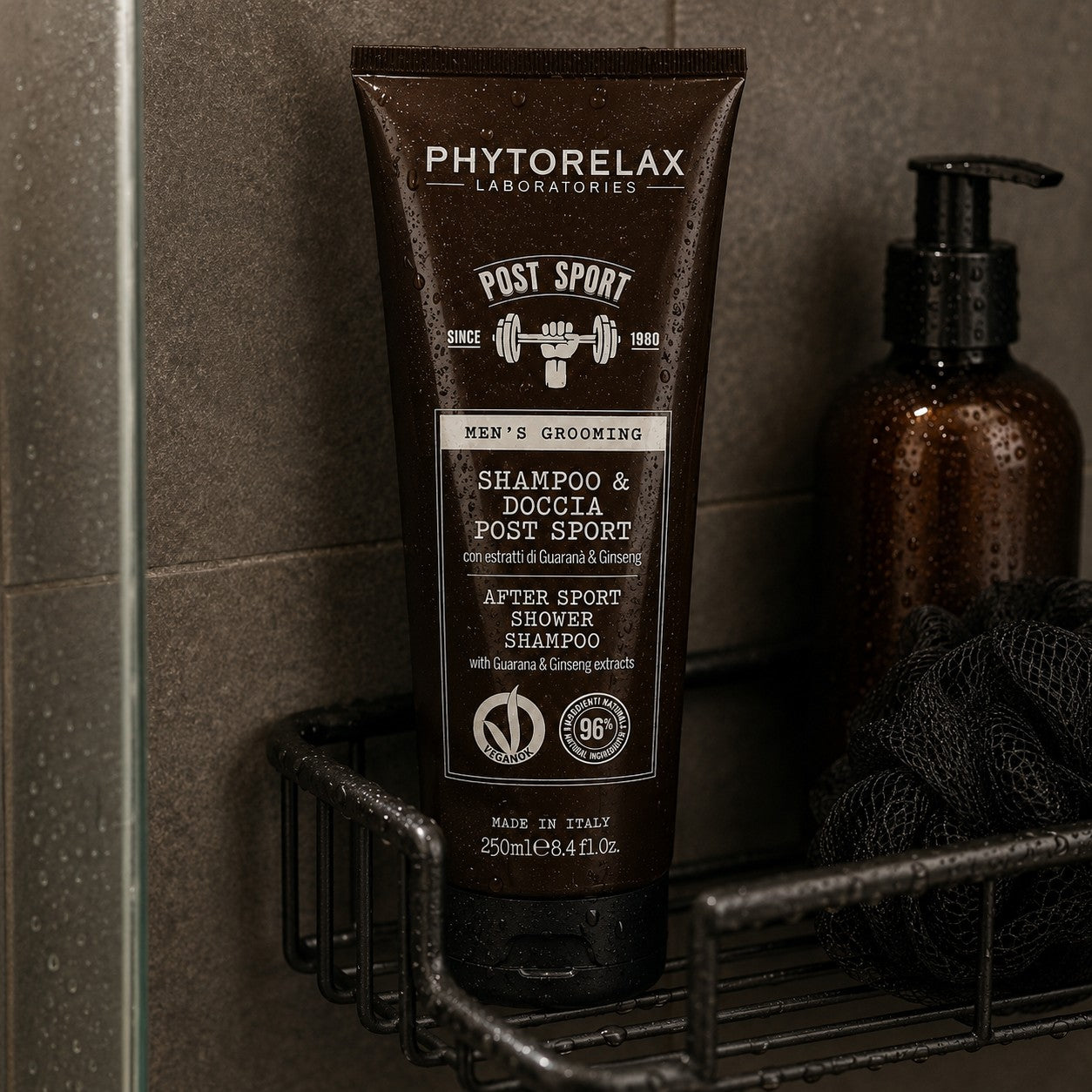 Dusjsåpe og shampo 250ml - etter trening - Pytorelax