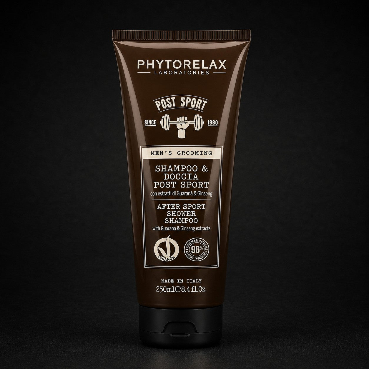 Dusjsåpe og shampo 250ml - etter trening - Pytorelax