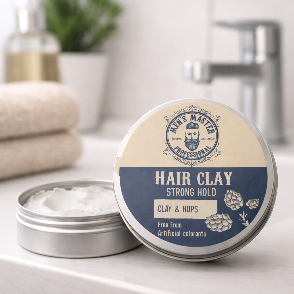 Men's Master Hair Clay 150ml – Strong Hold