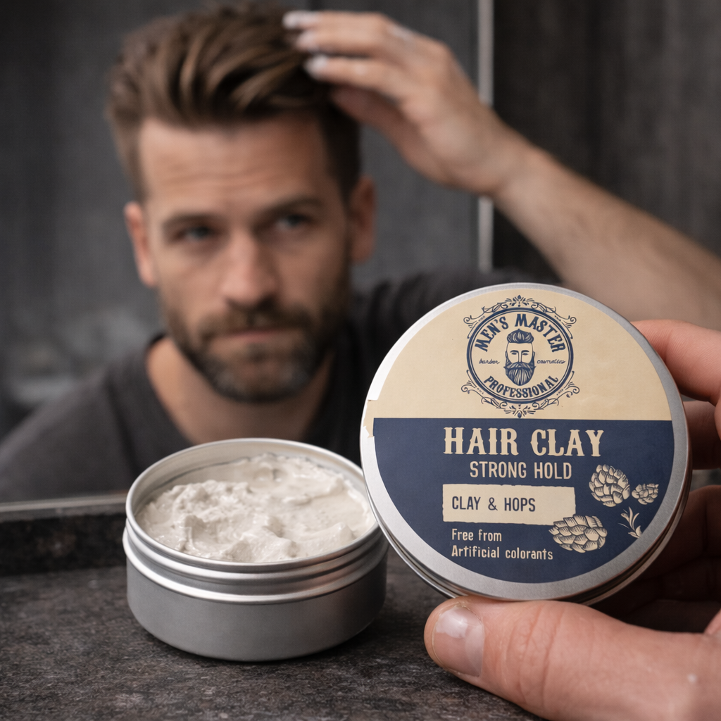 Men's Master Hair Clay 150ml – Strong Hold