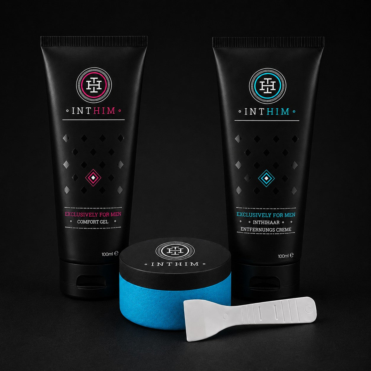 Intim hårfjerning + Comfort Gel – Komplett 2-stegs pleie – IntHim