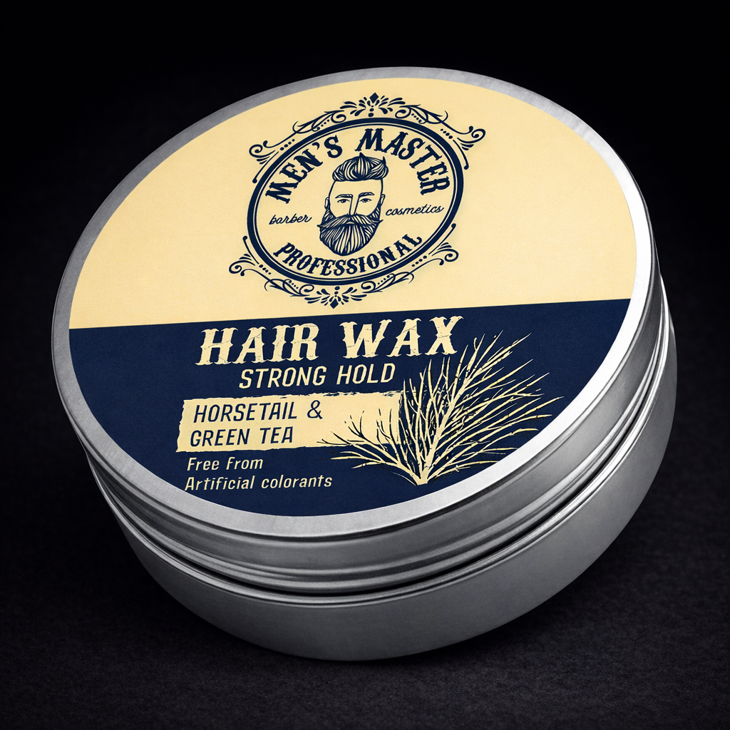 Men’s Master Hårvoks – Strong Hold – Naturlig Finish