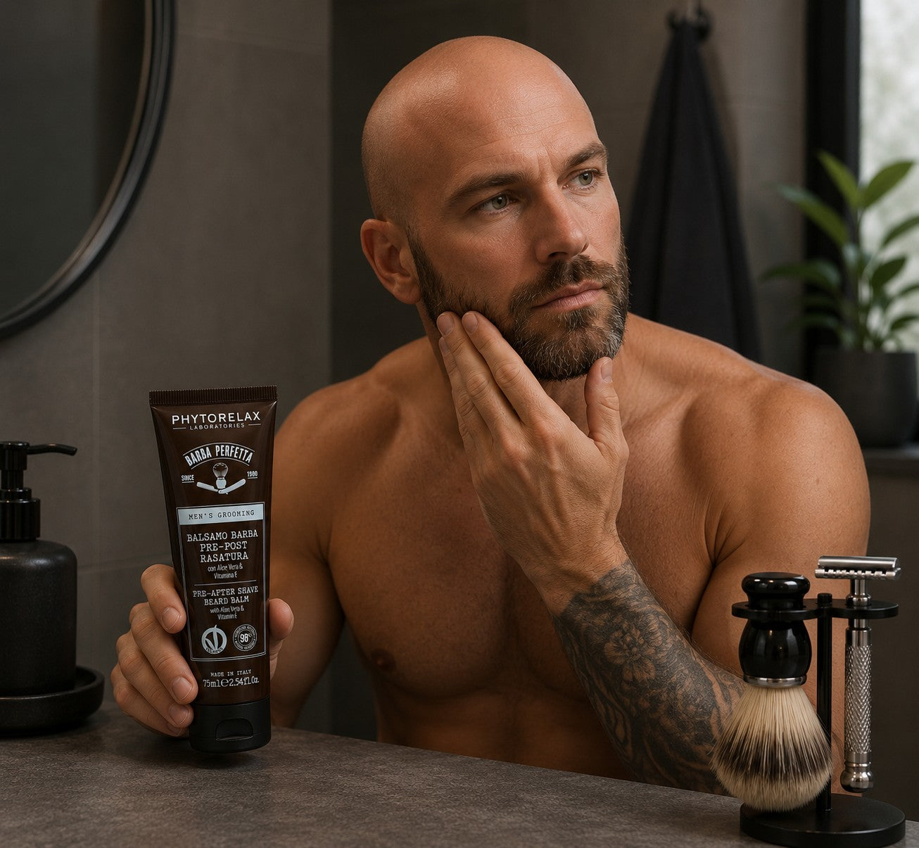 Pre- & Post-Shave Balm 75 ml – Phytorelax Barba Perfetta