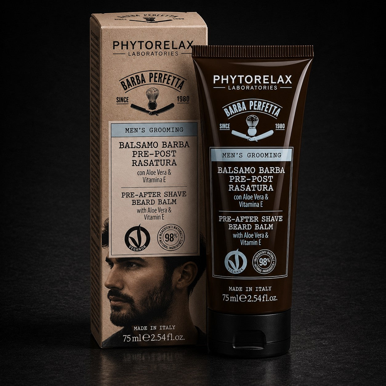Pre- & Post-Shave Balm 75 ml – Phytorelax Barba Perfetta