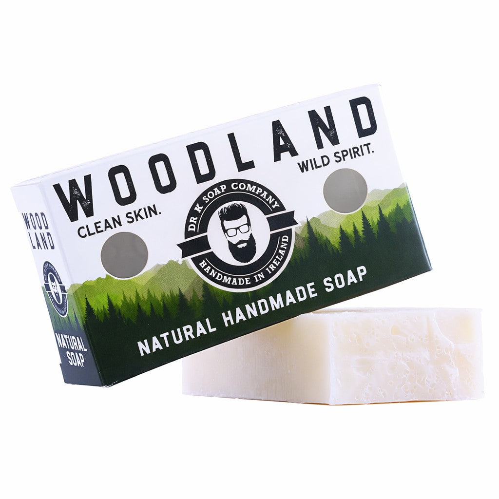 Håndlaget såpestykke – Woodland