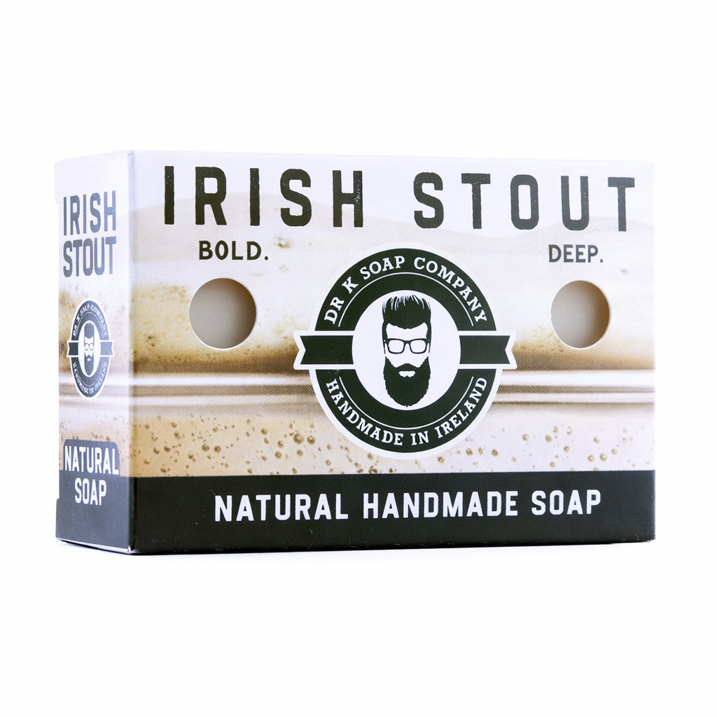 Håndlaget såpestykke – Irish Stout