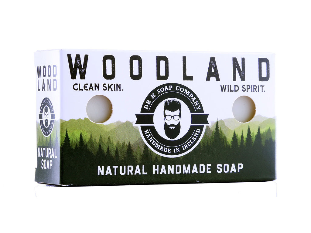 Håndlaget såpestykke – Woodland