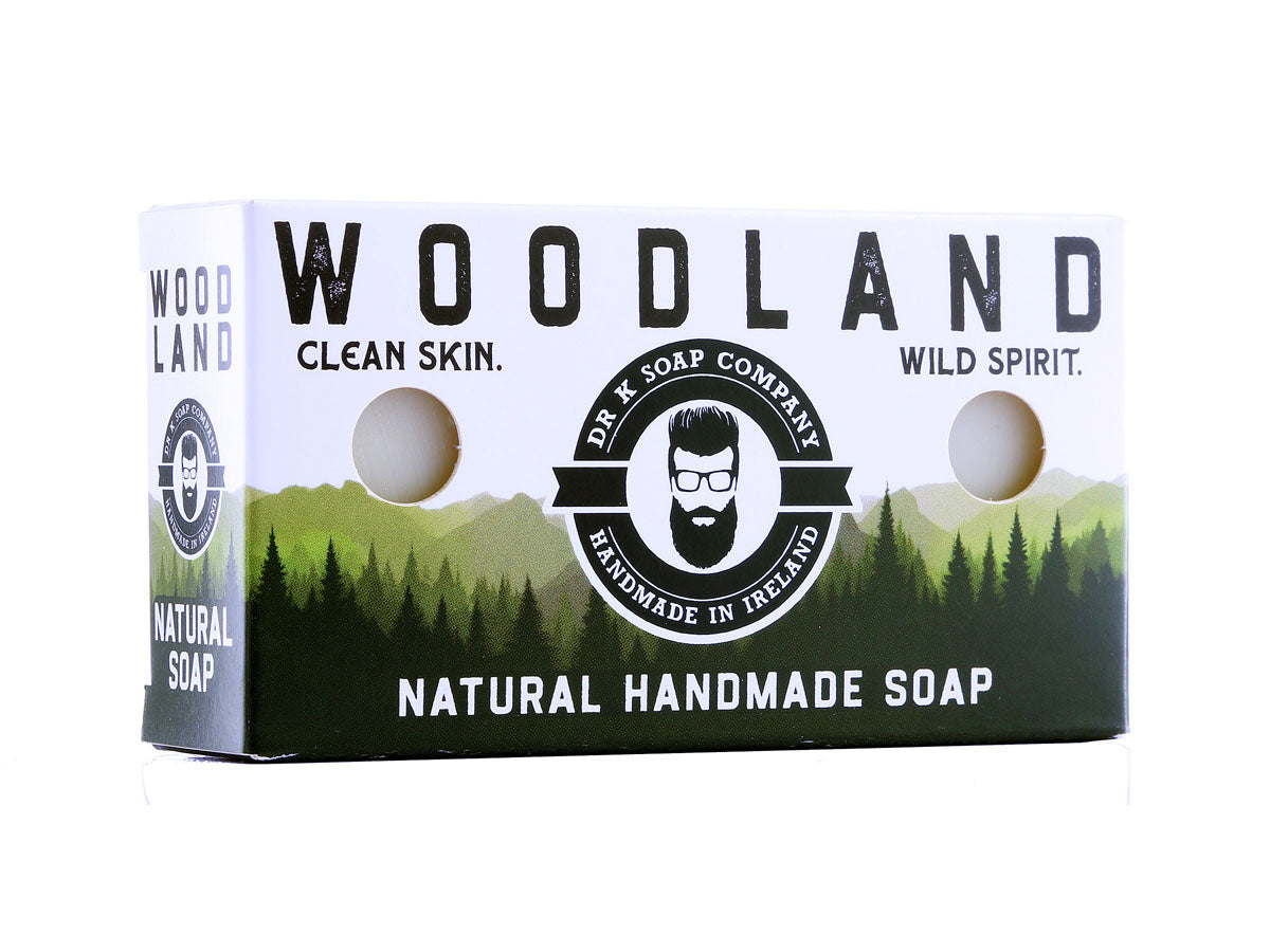 Håndlaget såpestykke – Woodland