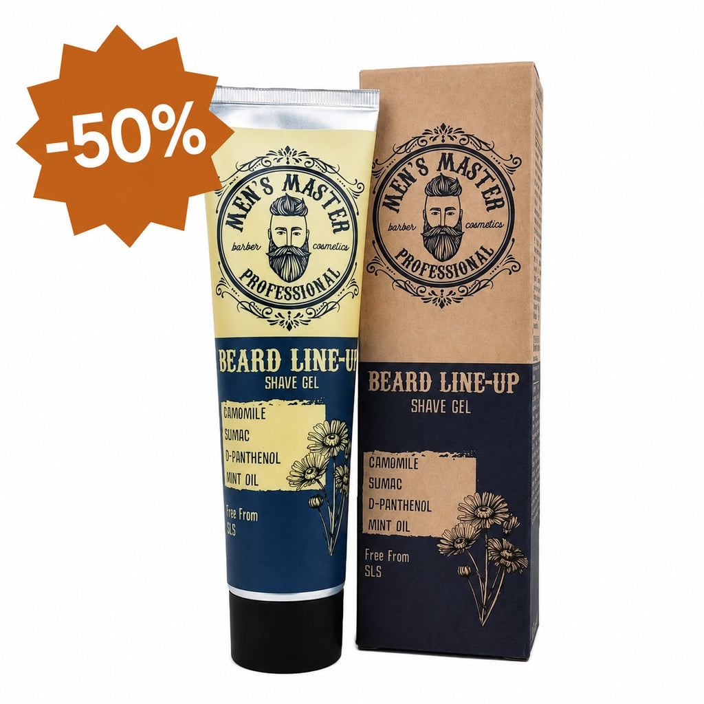 Shave Gel Transparent 100ml – Men's Master Presis Barbering - Utgående produkt