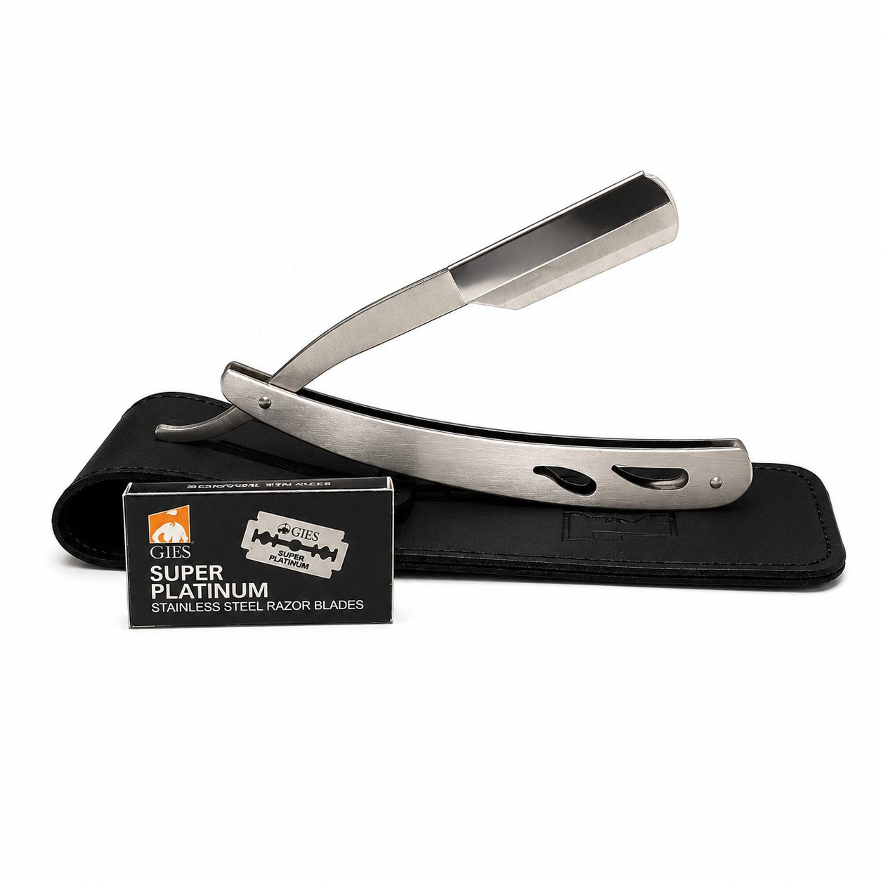 Barberingssett XL sort – Shavette - Med maksimal presisjon