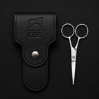 Skjeggsaks Rustfritt Stål 10cm – Med Etui