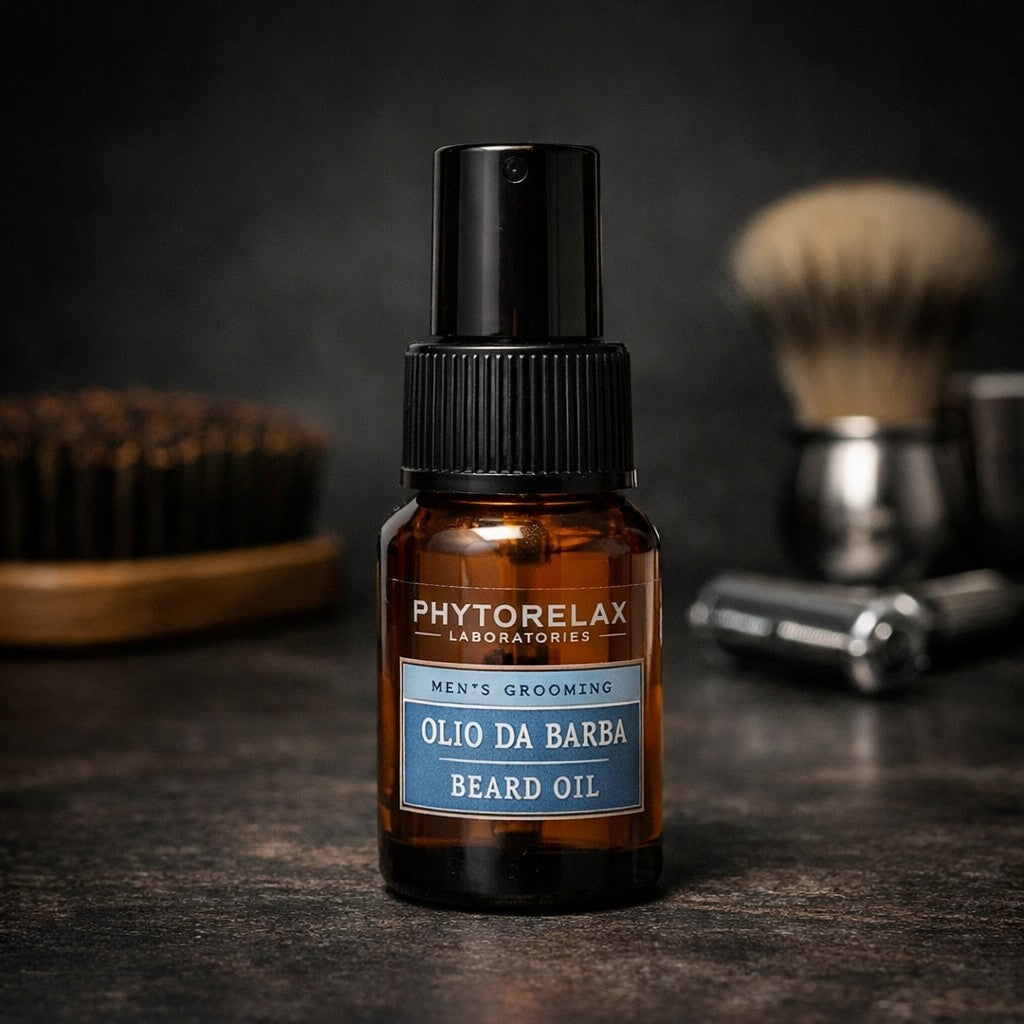 Skjeggolje 30 ml – Med hampolje – Phytorelax Barber Shop