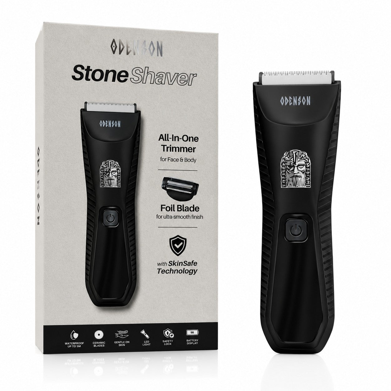 Barbermaskin & Trimmer – Odenson Stone Shaver Dual Blade