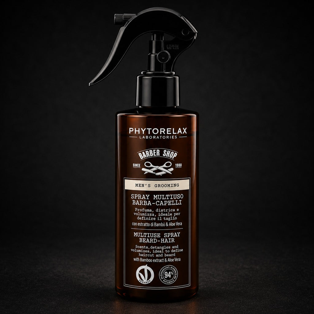 Styling- og pleiespray for skjegg & hår 200 ml – Phytorelax Barber Shop