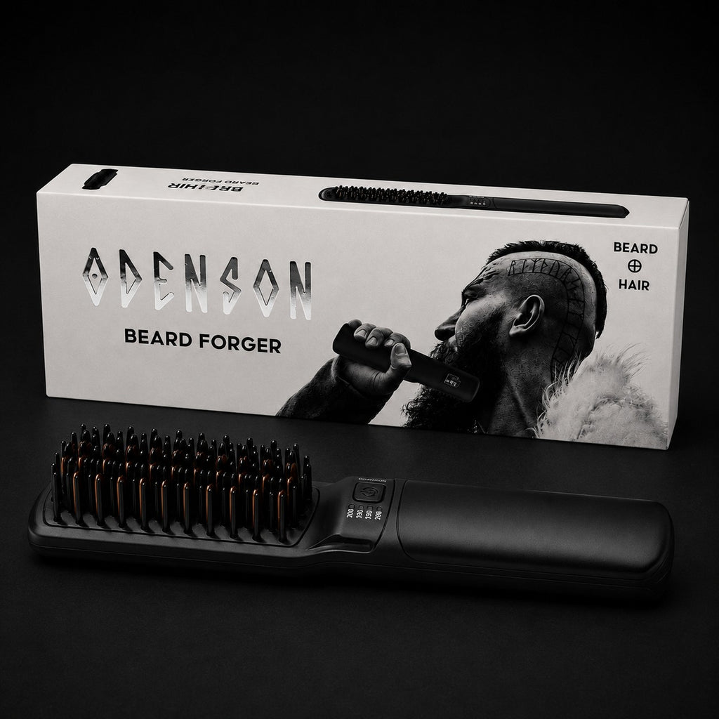 Trådløs varmebørste for skjegg og hår – Beard Forger – Odenson